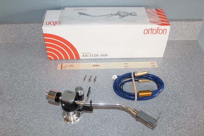 Ortofon AS-212S tonearm WITH FACTORY BOX AND PACKING - ...