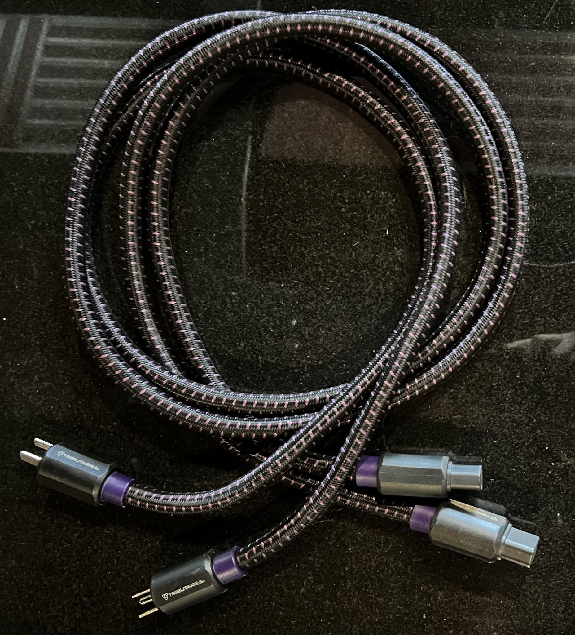 Tributaries 6P-C7 Power Cord 15 amp 6' pair like new TW... 2