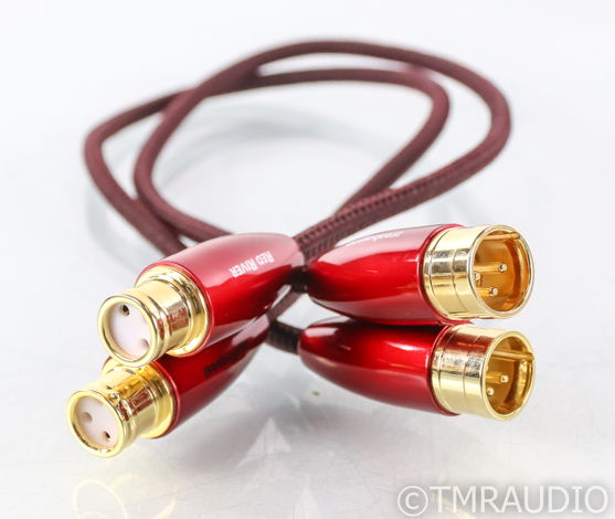 AudioQuest Red River XLR Cables; .5m Pair Balanced Inte...