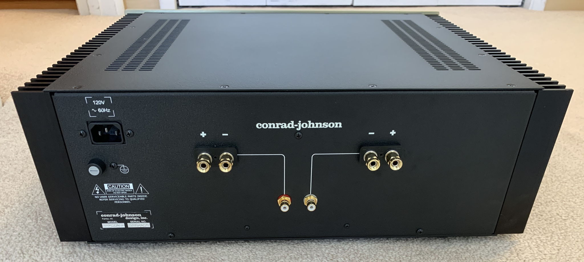 Conrad Johnson MF2550SE - Excellent Condition 6