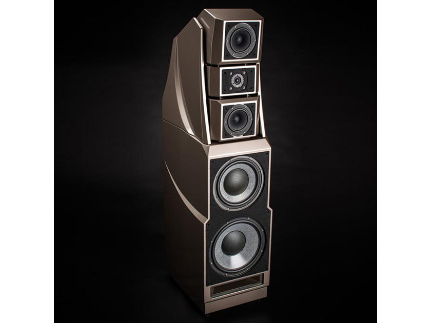 Wilson Audio Alexandria XLF Floorstanding Speakers, Certified Authentic Factory Tested, Macadamia