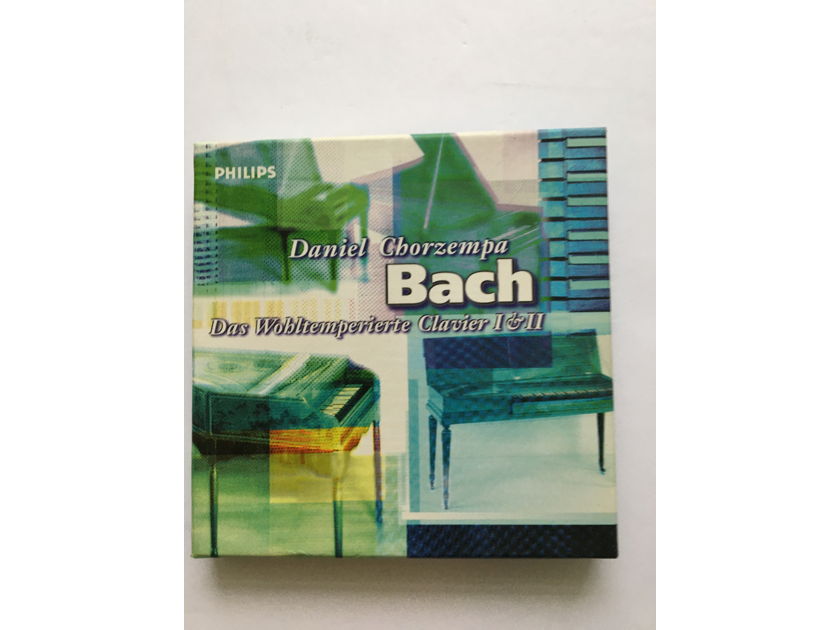 Daniel Chorzempa Bach  Das Wohltemperierte Clavier I & II Philips Cd set 1997