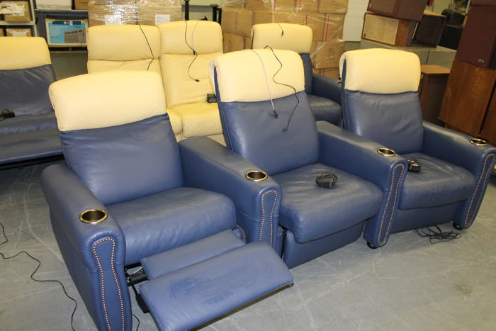 W.Schillig 3 Seat Power Theater (Home Theater) Recliner...
