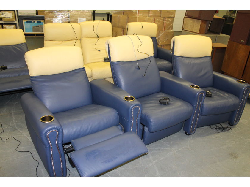 W.Schillig 3 Seat Power Theater (Home Theater) Recliner - Made in Germany