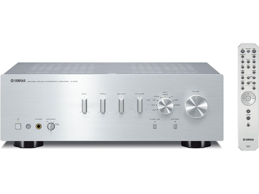 Yamaha AS701SL Natural Sound Integrated Amplifier YAMAS701SL