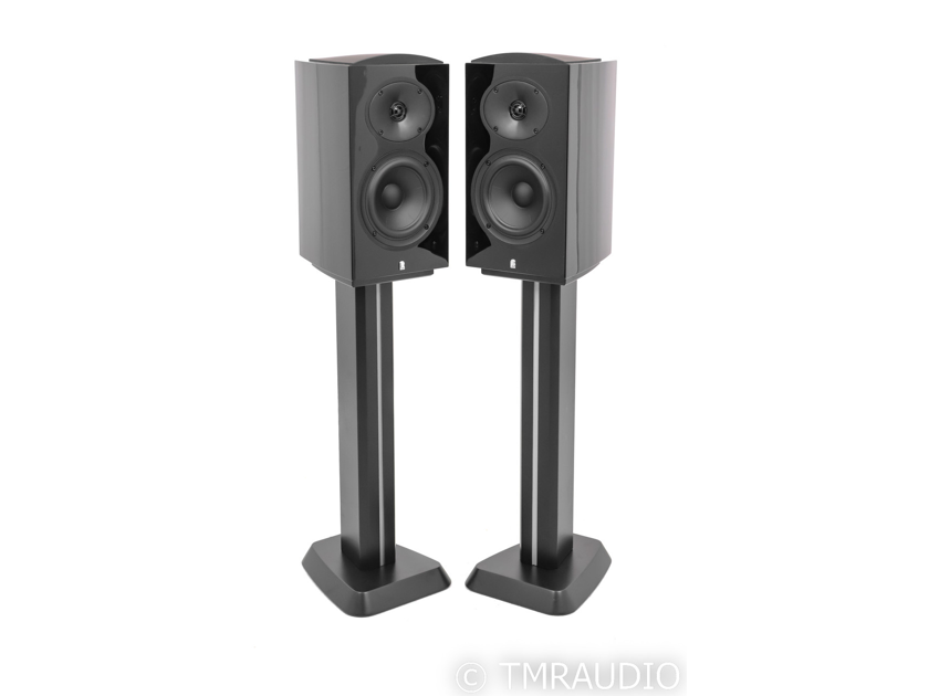 Revel Performa3 M106 Bookshelf Speakers; Gloss Black Pair w/ Stands; M-106 (47938)