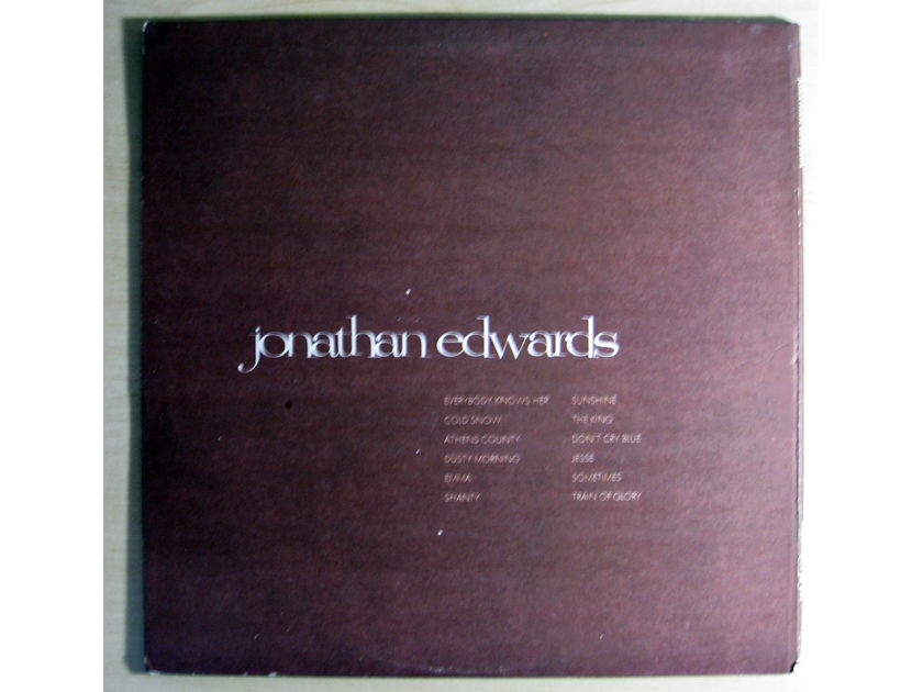 Jonathan Edwards  - Jonathan Edwards  - 1971 Capricorn Records SD 862