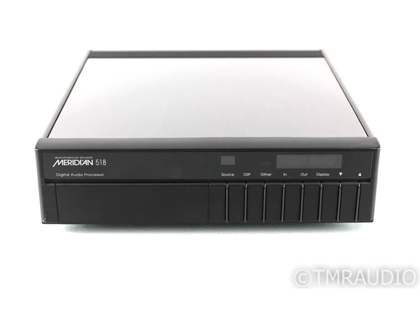 Meridian 518 Digital Audio Processor; D/D Converter; DSP (No Remote) (26870)
