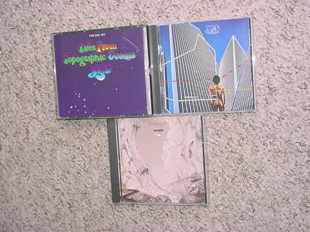 Yes CD LOT of 3 cd's - 1 is double cd