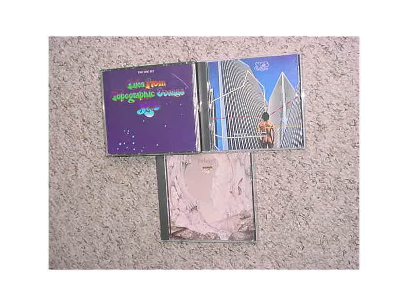 Yes CD LOT of 3 cd's - 1 is double cd