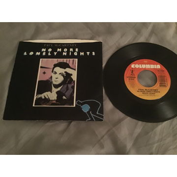 Paul McCartney 45 With Picture Sleeve Vinyl NM  No More...
