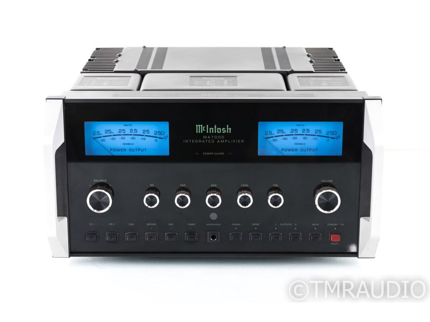 McIntosh MA7000 Stereo Integrated Amplifier; MA-7000; Remote (22897)