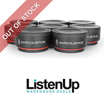 IsoAcoustics ISO-PUCK Mini - Isolation Pucks (8 pack)