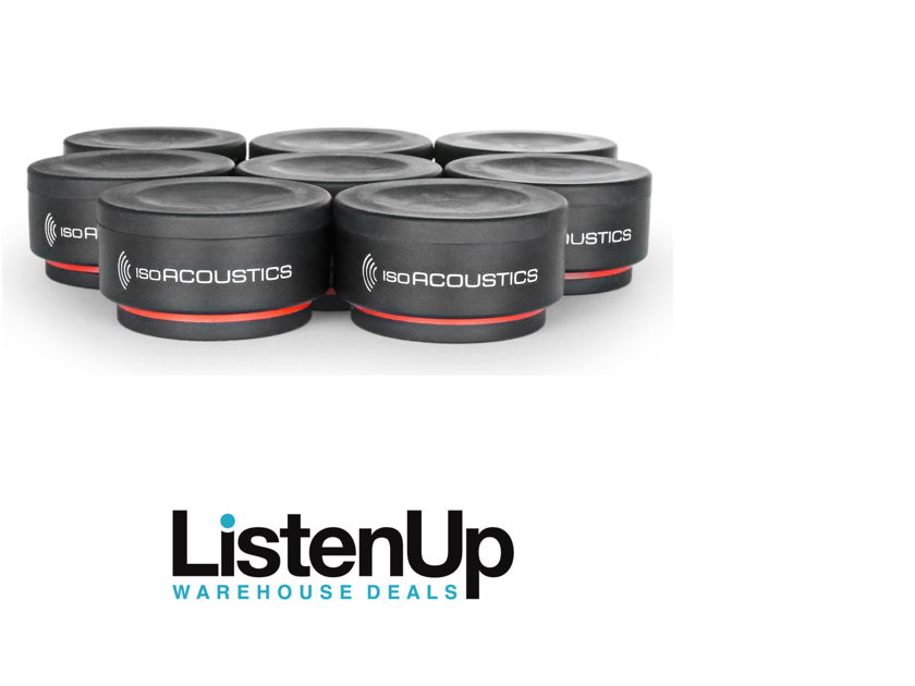 IsoAcoustics ISO-PUCK Mini - Isolation Pucks (8 pack)