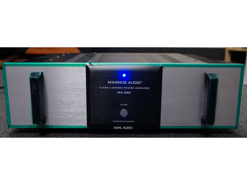 Magnus Audio MA-260 Class A stereo amp. Lots of positive reviews! $6,000 MSRP