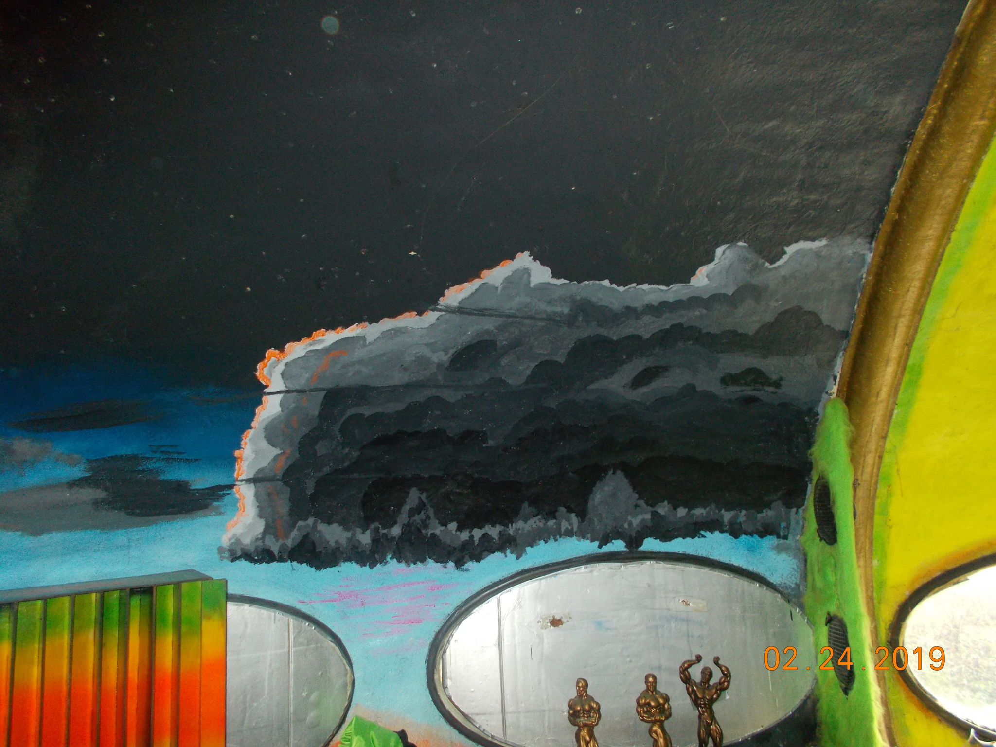 Mural with Glow-in-the-dark Stars