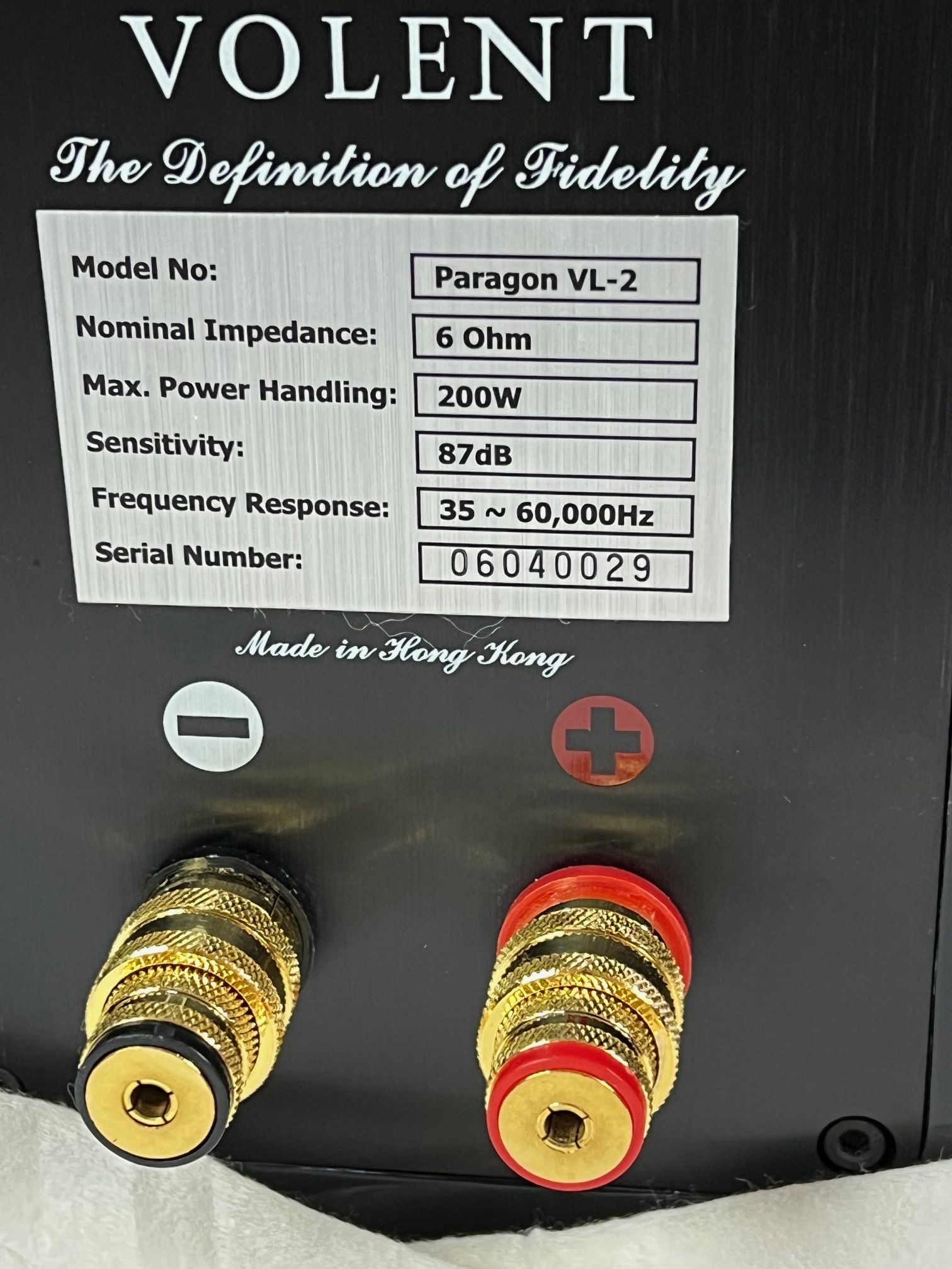 Volent Paragon VL-2 stand mount 11