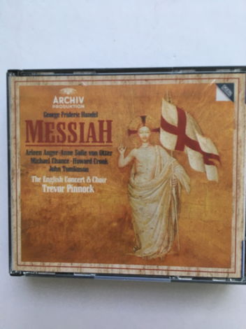 Handel Trevor Pinnock Messiah Cd set Archiv 1988