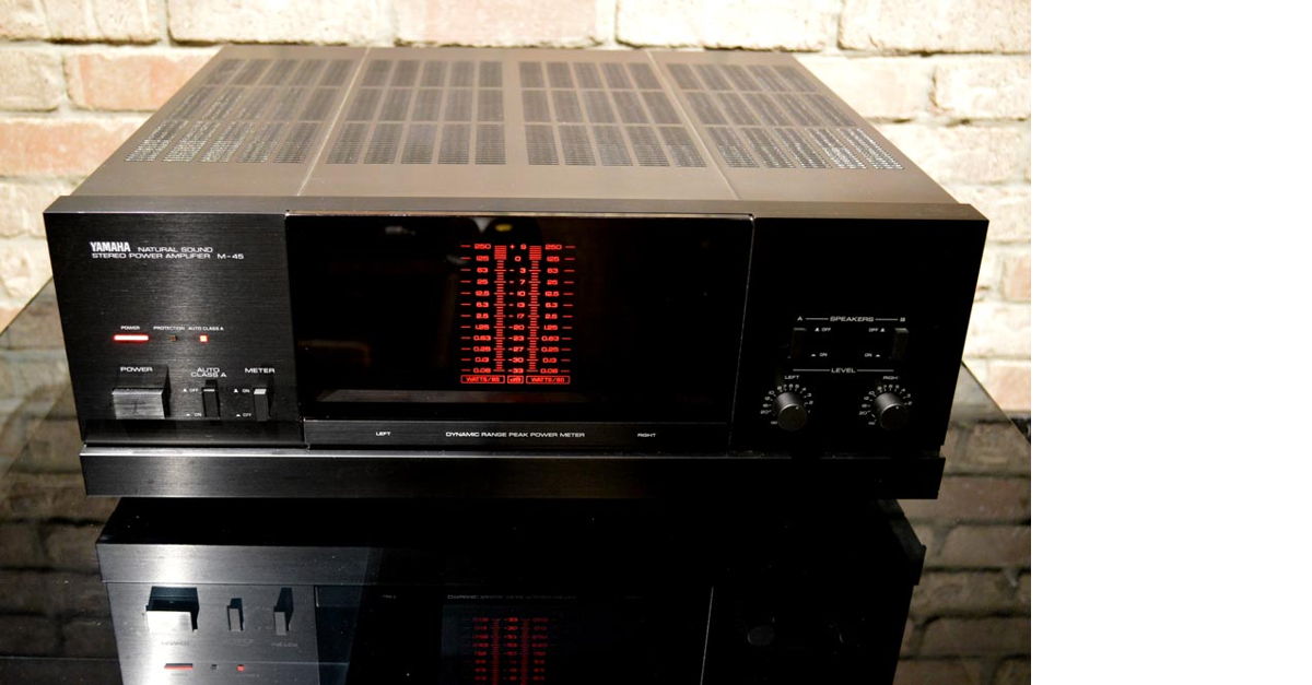 Yamaha M45 Class A Nautral Sound Power For Sale Audiogon