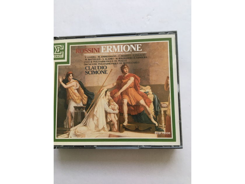 Rossini Claudio Simone  Ermione Cd set Erato ECD 75336 1988