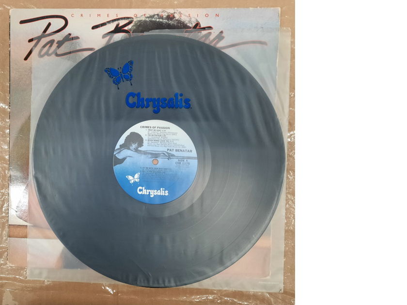 Pat Benatar - Crimes Of Passion 1980 EX- ORIGINAL VINYL LP Chrysalis CHE 1275