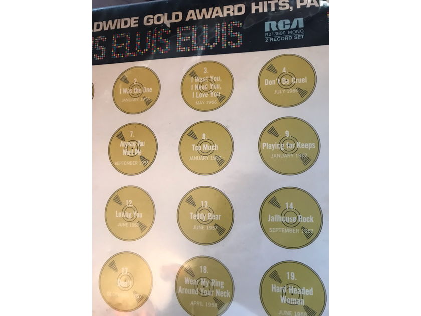 Elvis Presley - Worldwide Gold Award Hits Volume 1 & 2 Elvis Presley - Worldwide Gold Award Hits Volume 1 & 2