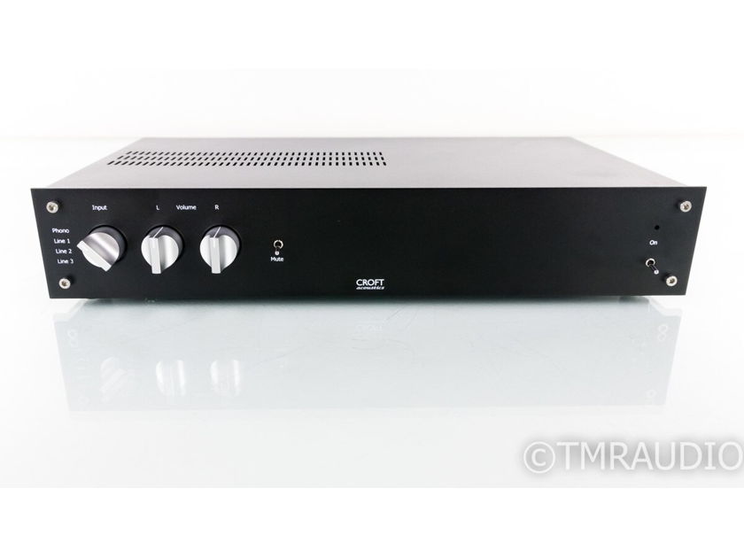 Croft Acoustics Micro 25 Stereo Tube Preamplifier; MM Phono (19419)