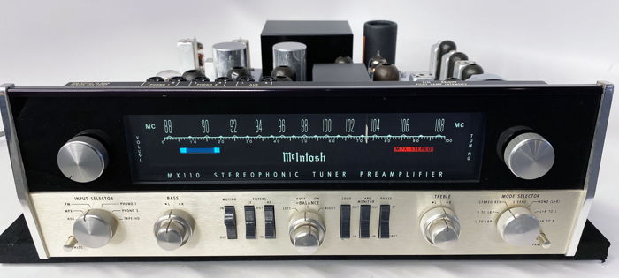 McIntosh MX110 Tube Tuner Preamp - Restored to Perfection