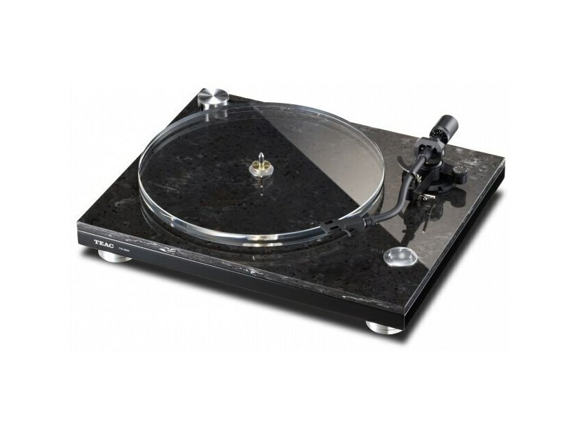 TEAC TN-550 Turntable; Black Marble; CLOSEOUT w/ Full Warranty (32609)