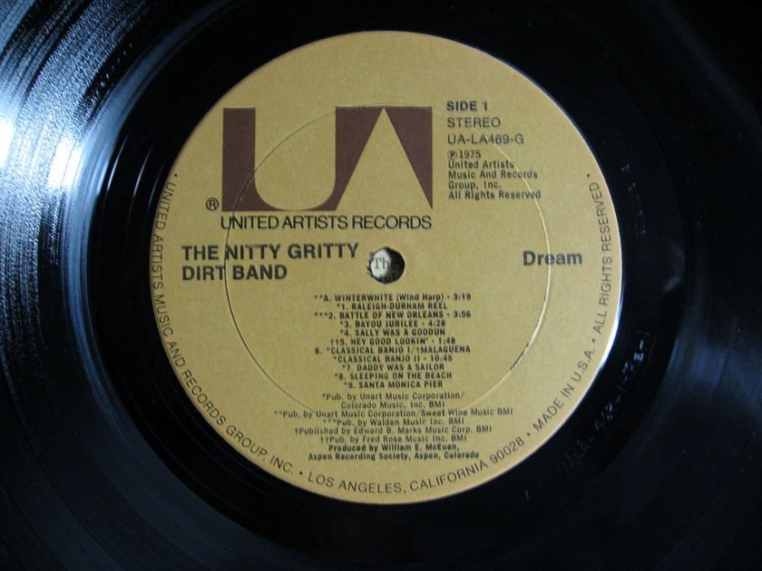 Nitty Gritty Dirt Band - Dream LP 1975 United Artists Records UA-LA469-G