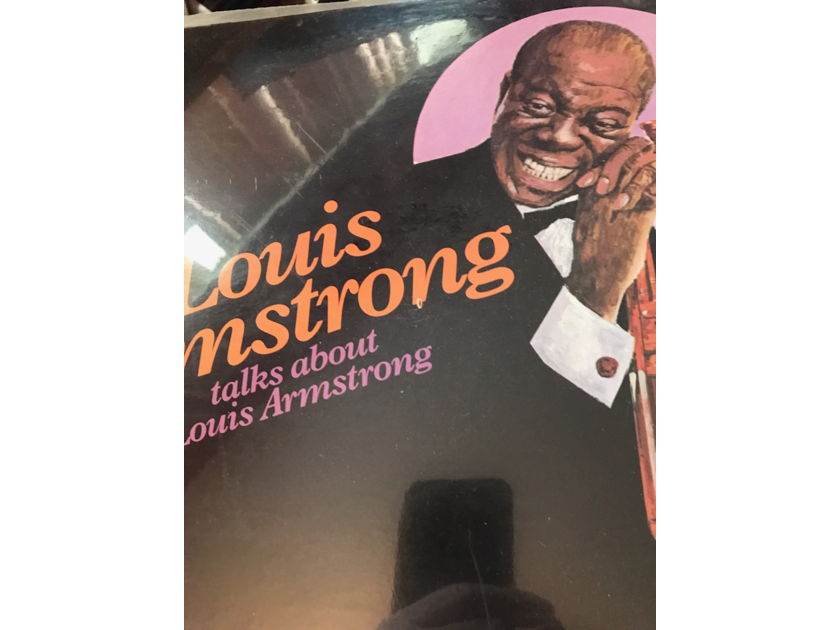 LOUIS ARMSTRONG Talks About Louis Armstrong LOUIS ARMSTRONG Talks About Louis Armstrong