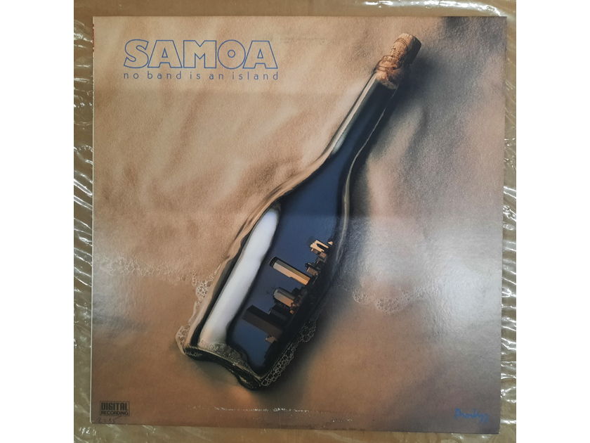 Samoa - No Band Is An Island NM VINYL LP 1987 DIRECT TO DIGITAL Projazz Records PAD 645