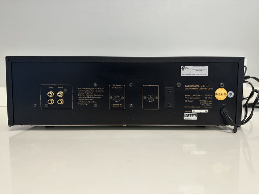 Nakamichi ZX-9 For Sale | Audiogon