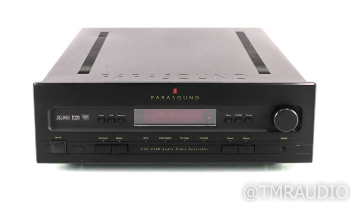 Parasound AVC-2500 5.1 Channel Home Theater Processor; ...