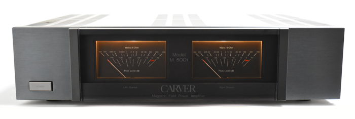 Carver M-500t 2-CH 200wpc @ 8-Ohms Solid State Stereo P...