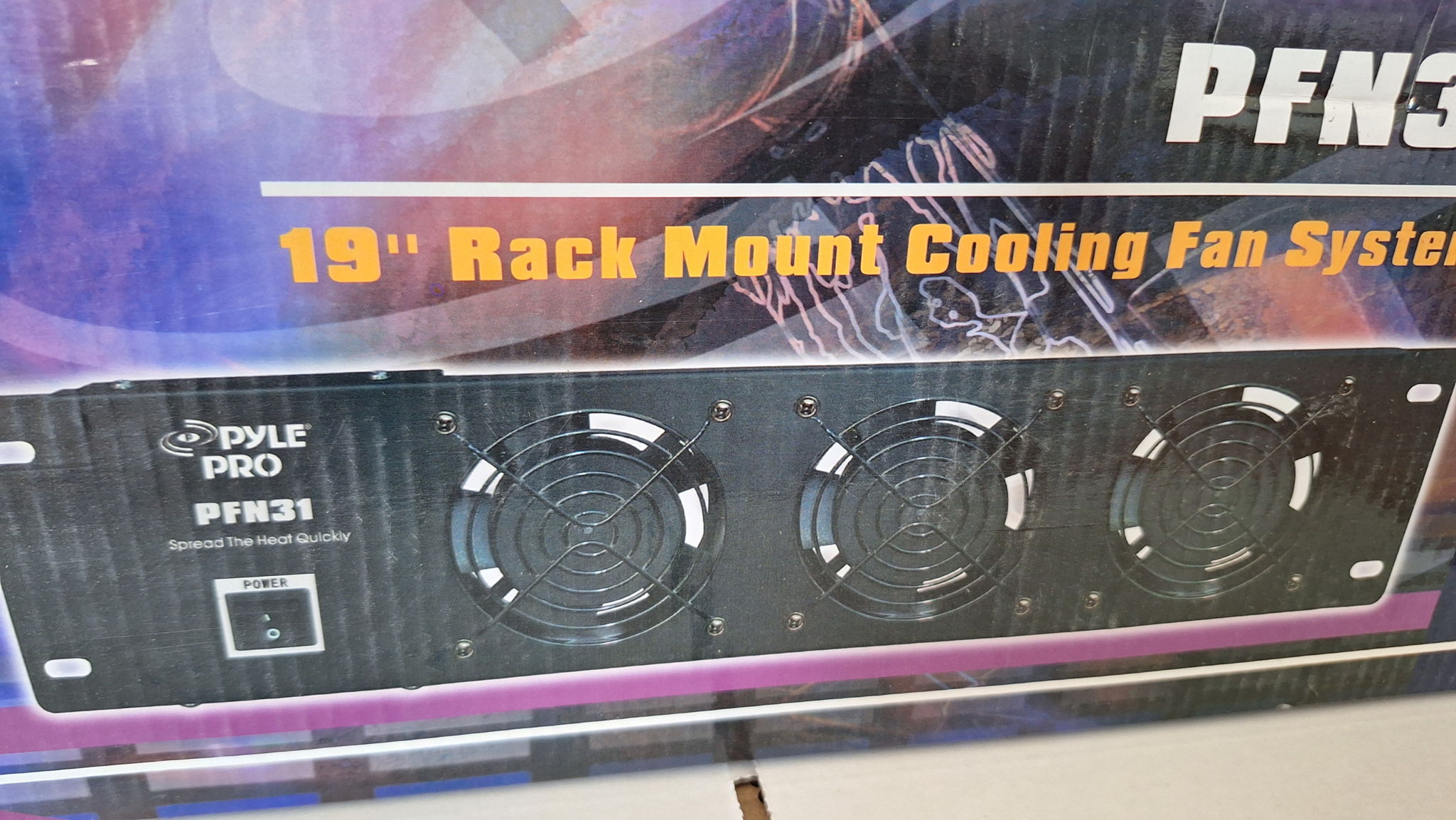 Pyle Pro PFN31 19" RACK MOUNT COOLING FAN SYSYEM