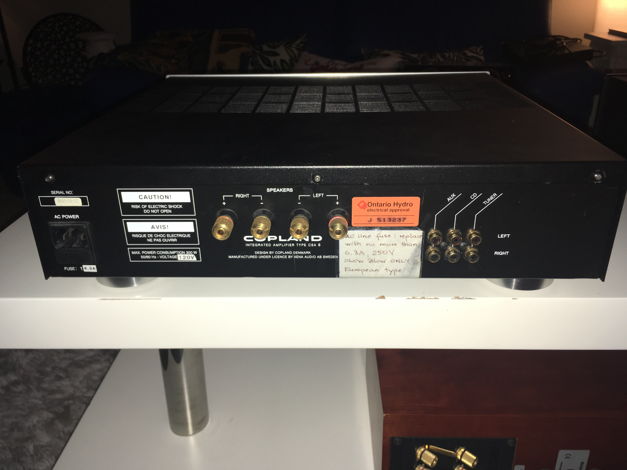 Copland CSA-8 Integrated Amplifier