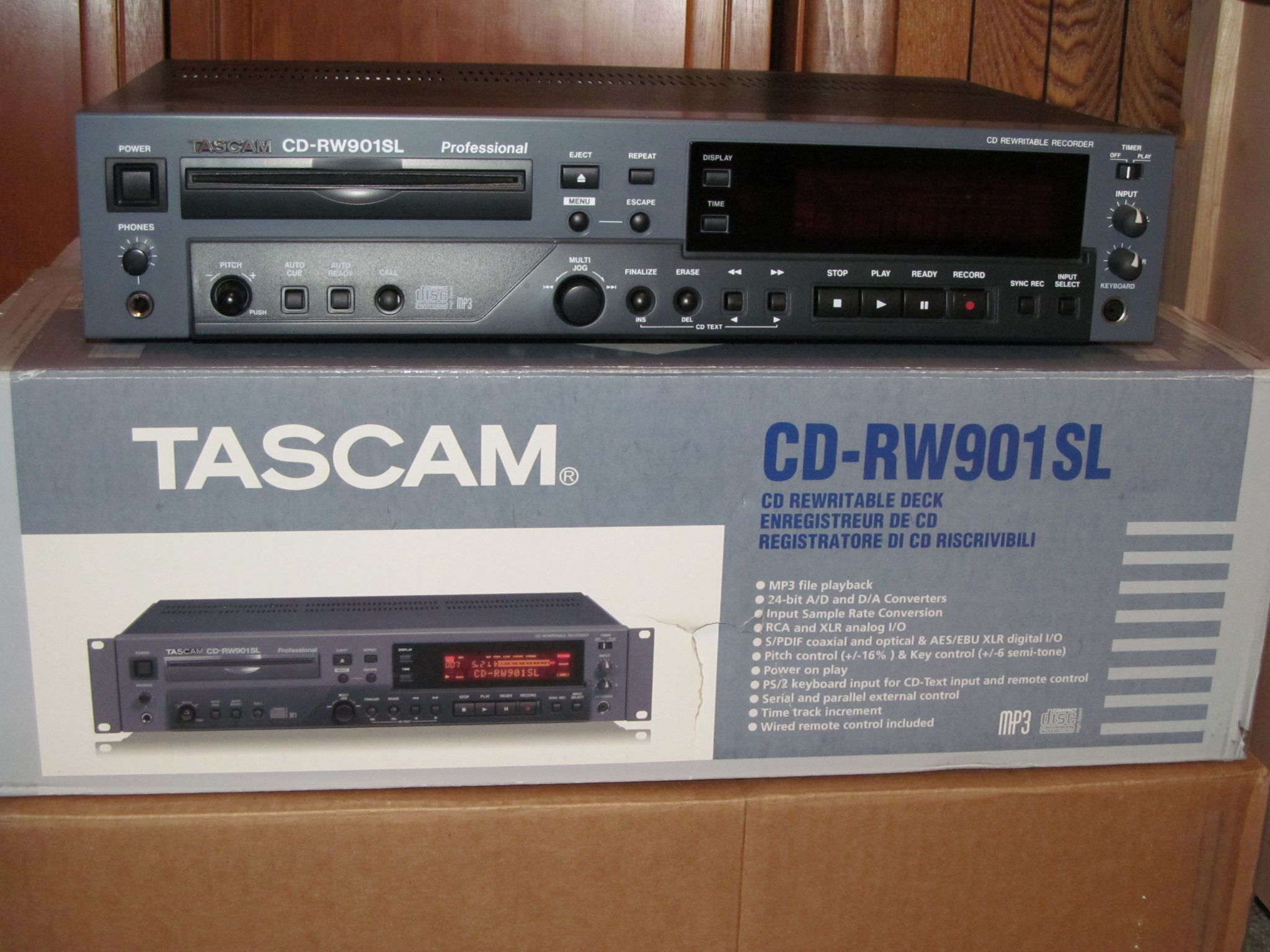 Tascam CD-RW 901SL CD Recorder For Sale | Audiogon