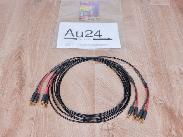 Audience AU24 audio speaker cables 2,5 metre