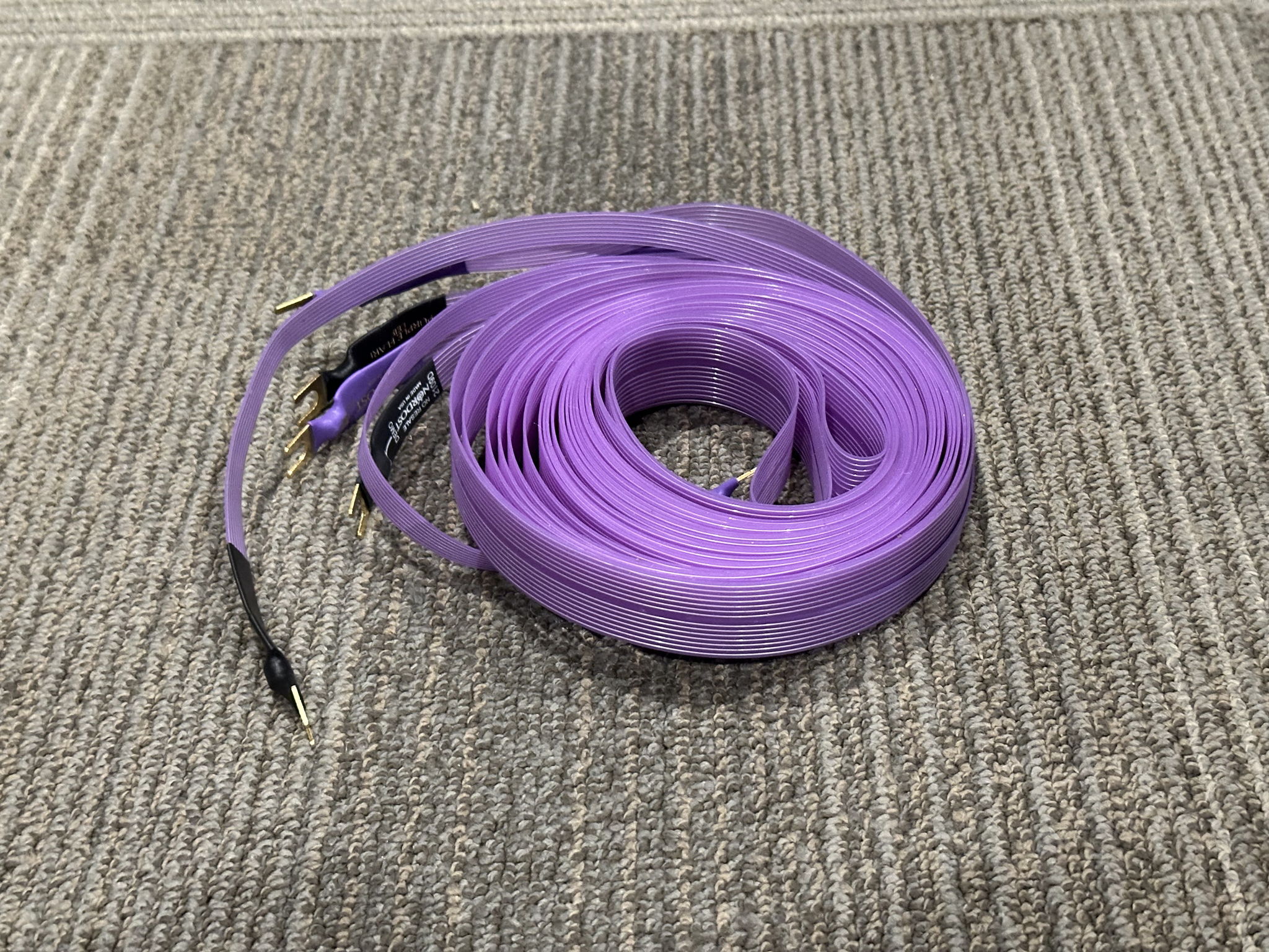 Nordost Purple Flare 2 Speaker Cable (4M Pair, Spade/Sp...