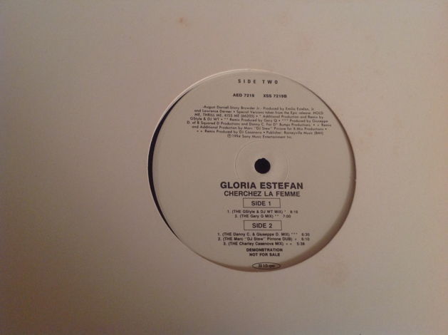 Gloria Estefan  Cherchez La Femme 12 Inch EP 5 Versions
