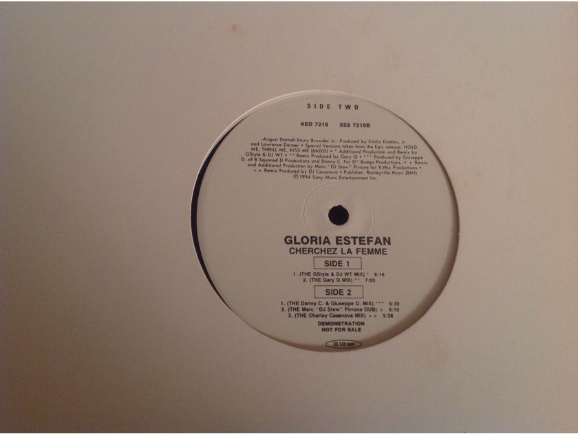 Gloria Estefan  Cherchez La Femme 12 Inch EP 5 Versions