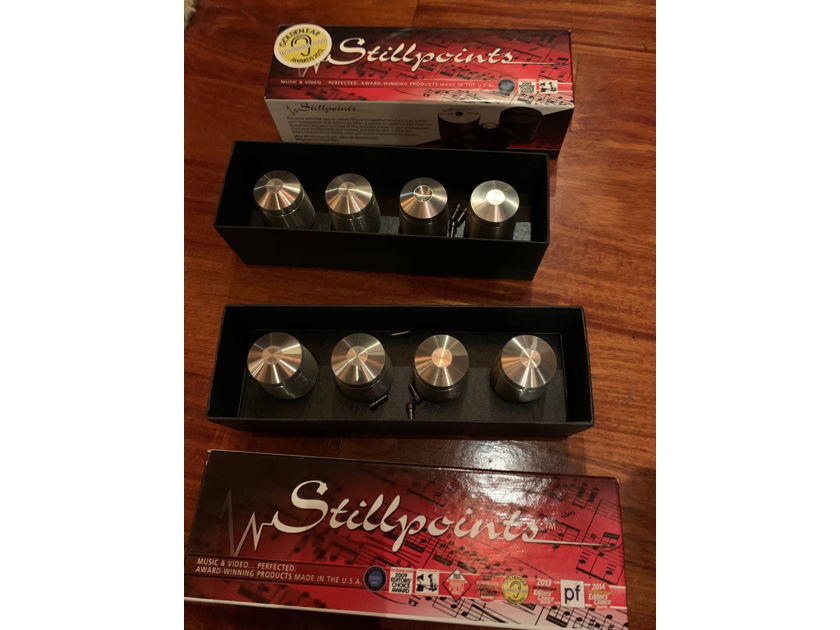 Stillpoints LLC Ultra 4 SS feet plus adapters