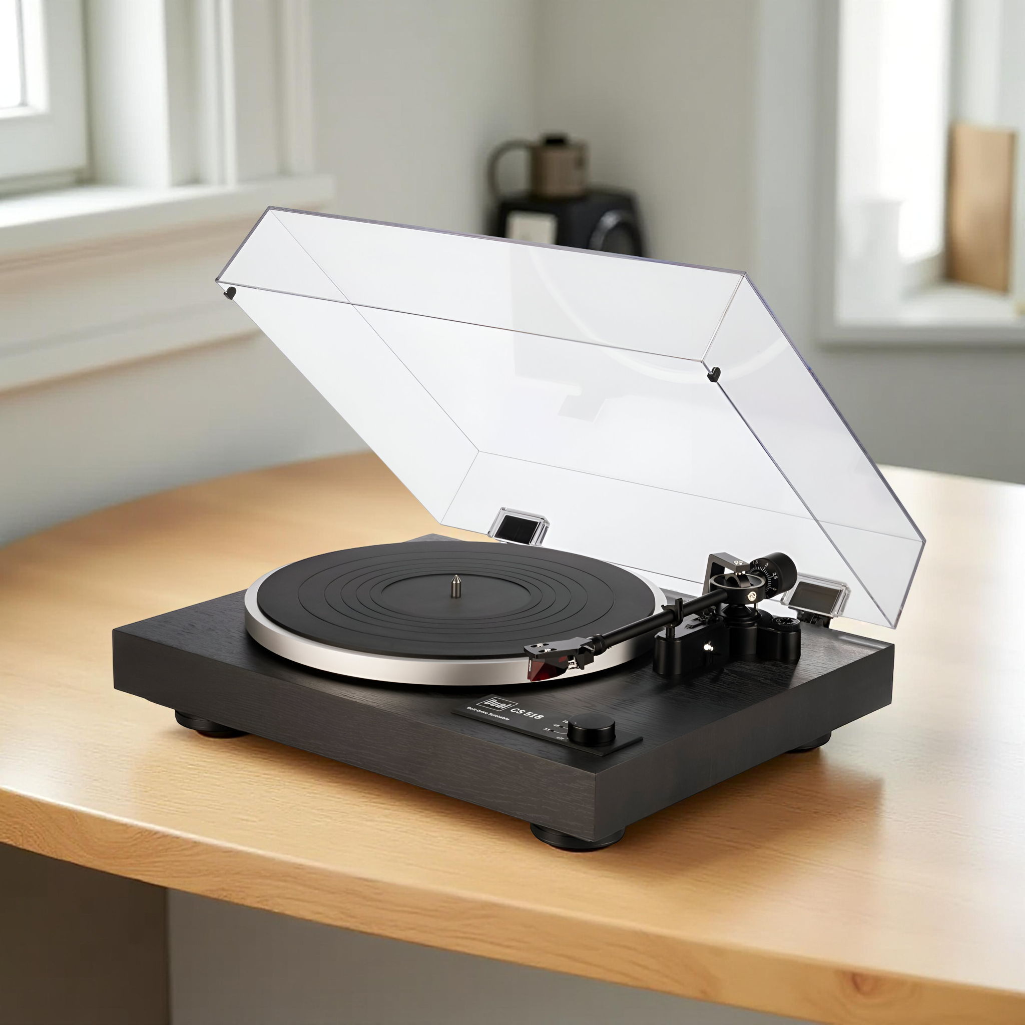 German-Engineered Dual CS-518 Turntable with Ortofon Ca...