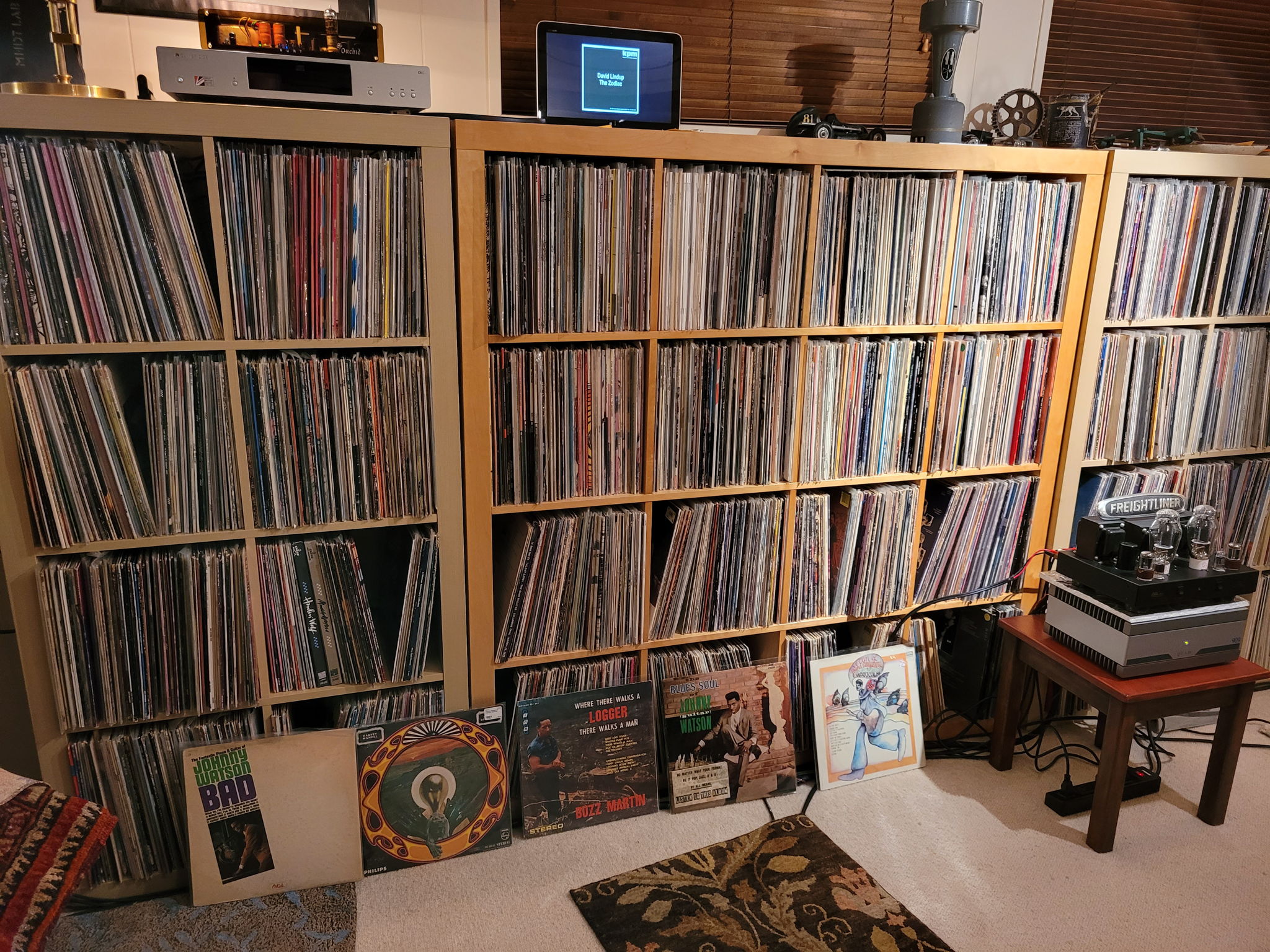 Part of the vinyl collection