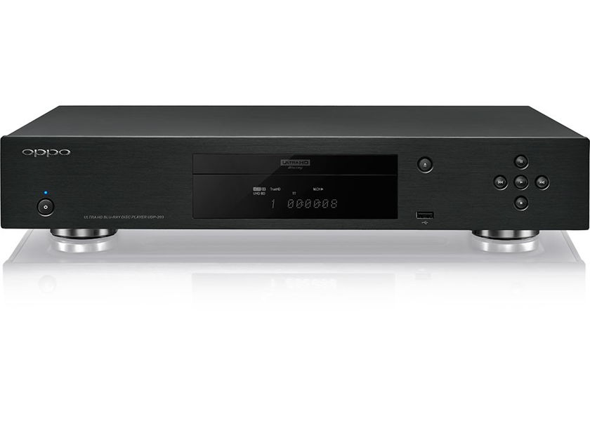 OPPO UDP-203 Region Free 4K Ultra-HD Blu-ray Player w/Discrete power supply upgrade