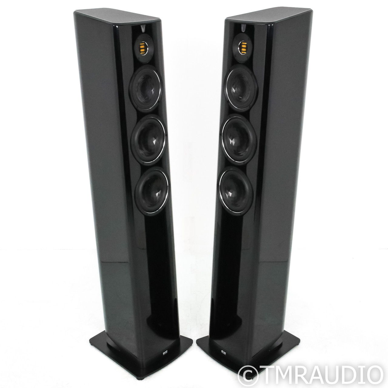 ELAC Vela FS 409 Floorstanding Speakers; Gloss Black (5...