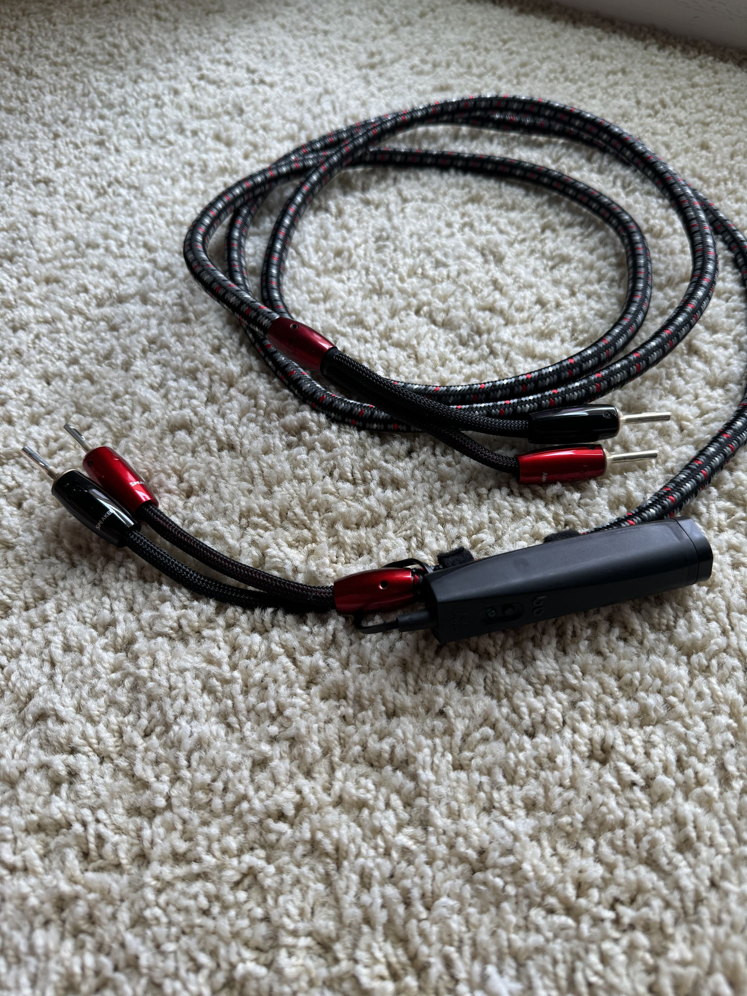 AudioQuest CV-8 HyperLitz Speaker Cables - Upgraded 10
