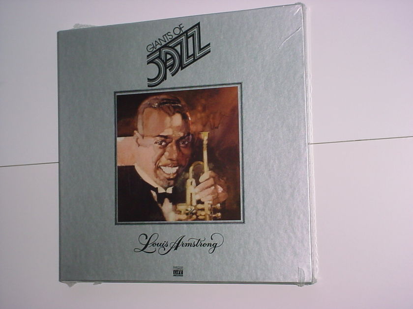 SEALED Giants of Jazz lp record box set Louis Armstrong TIME LIFE