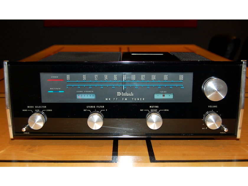 McIntosh MR-77 FM stereo tuner